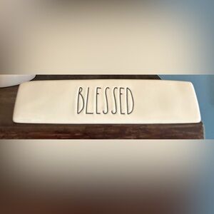 Rae Dunn Blessed Decorative Desk Sign